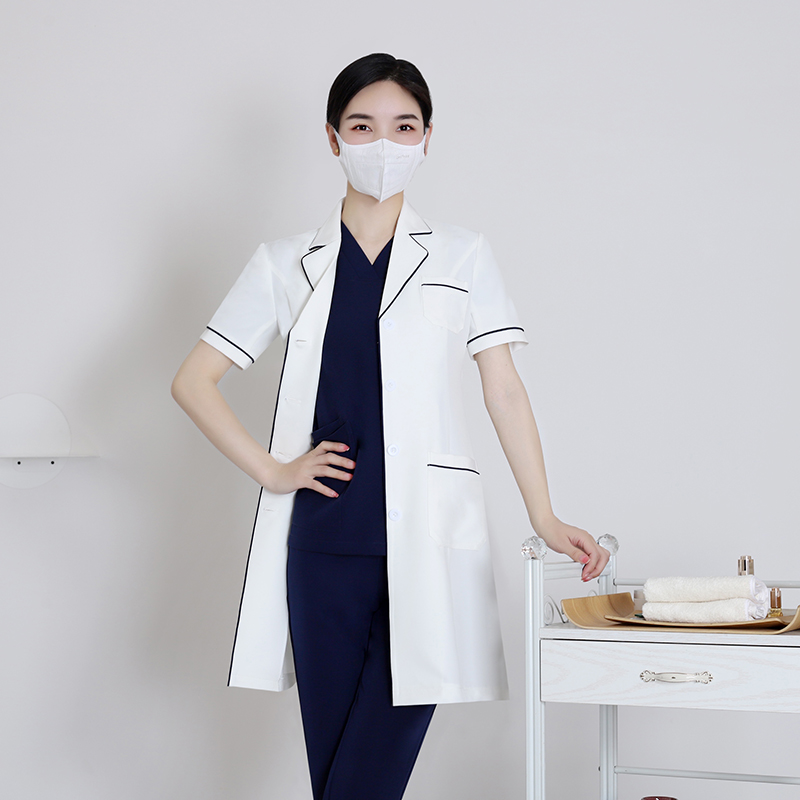 Kurzärmeliger weißer Laborkitt – Medical Lab Years Bewertung und Preis